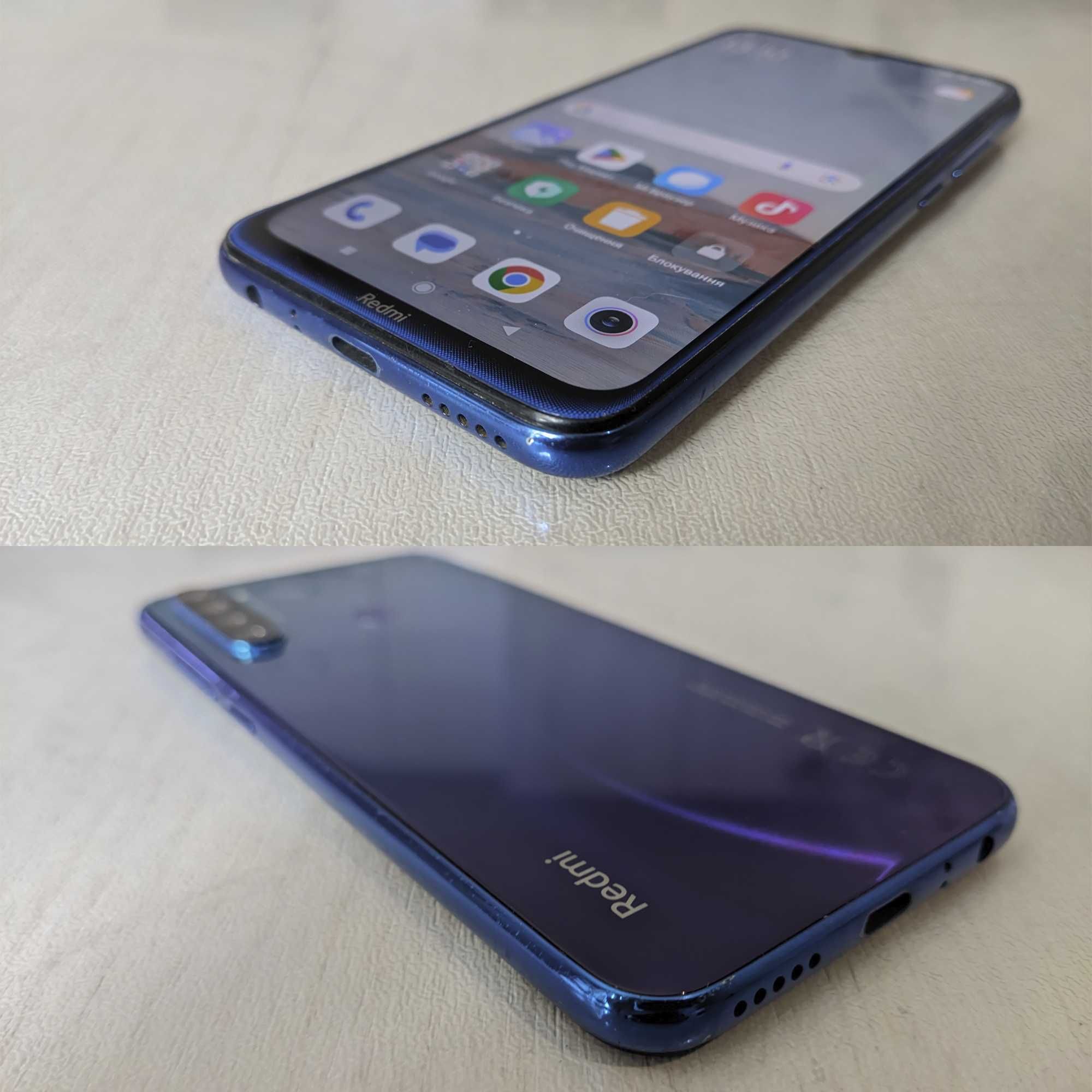 Redmi Note 8 4/64 Neptune Blue у гарному стані