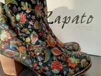 Botki sztyblety kozaczki kolorowe mozaika zapato r. 38