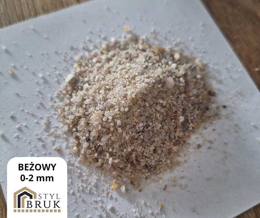 Kruszywo fugowe 0-2 mm szare, beżowe, czarne | Zasypka do kostki