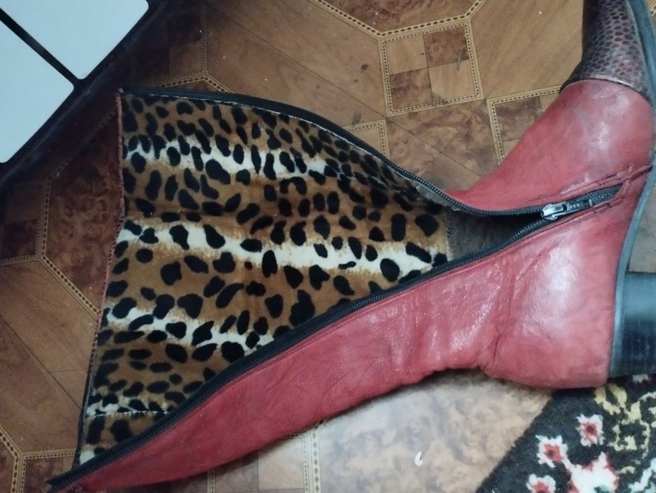 Сапоги демісезоні , розмір 38, устілка 24,5