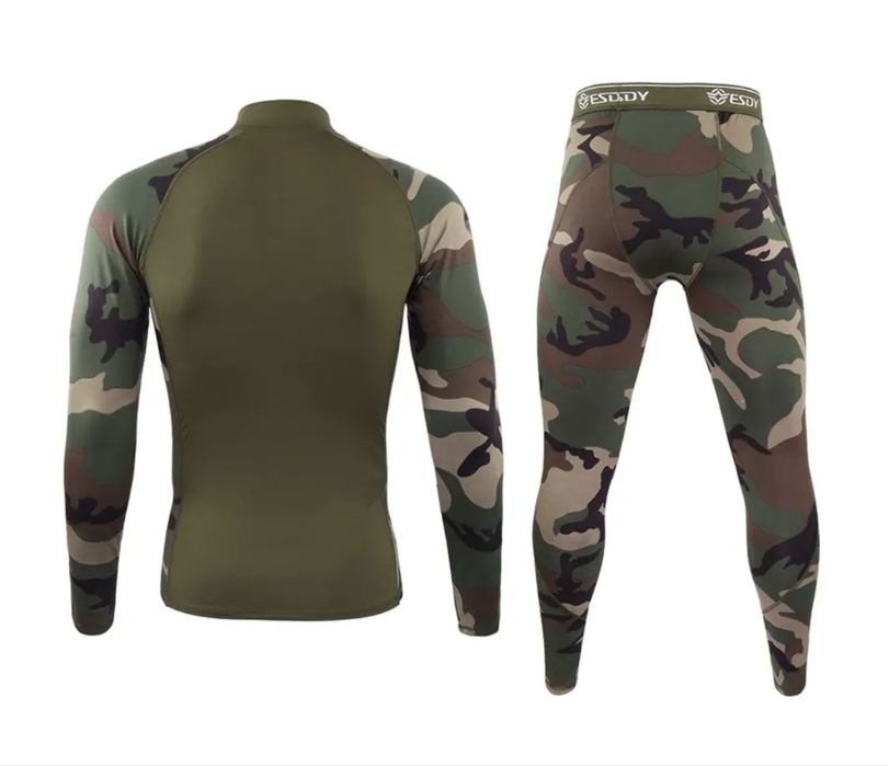 Термобілизна Esdy чоловіча зимова термо білизна колір мультикам