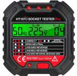 Tester napięcia gniazdek sieciowych z wyświetlaczem LCD Mayilon HT107
