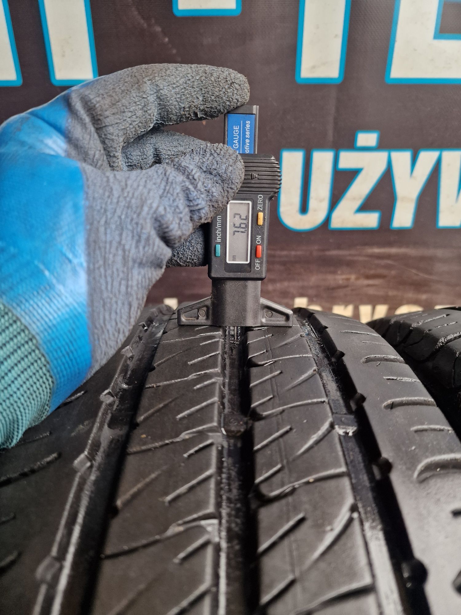 Opony letnie 195/65/16C Uniroyal wzmacniane Komplet 7.6mm 2021rok
