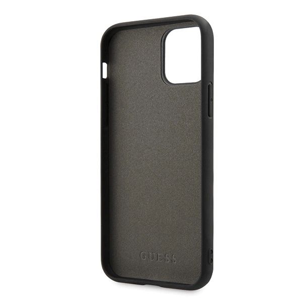Etui Guess Iridescent Ekoskóra Do Iphone 11 Pro Max Srebrne
