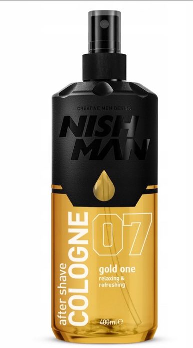 Колонська вода одеколон парфумований після гоління Nishman №5 400мл