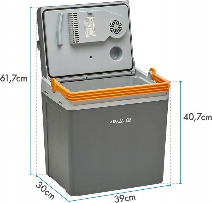 Lodówka Przenośna 12V 230V Aequator Lumi 24