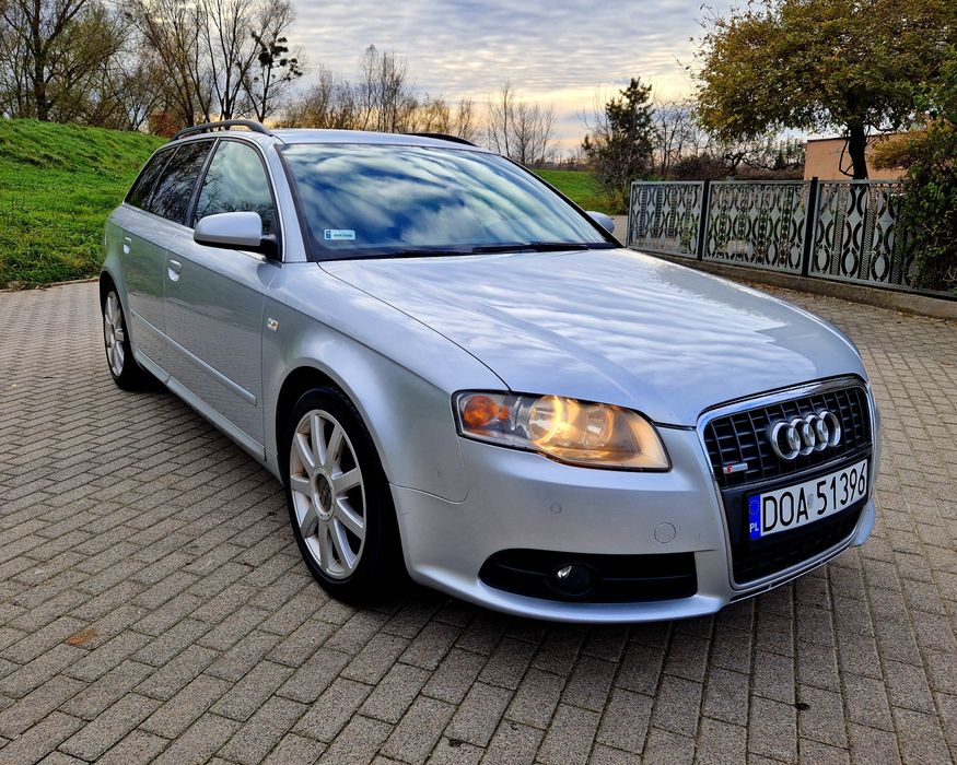 Audi A4 B7 1.6 Benzyna 102 km MPI 3x S-line Zadbana Zarejestrowana