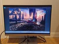 Monitor 24' hp w b dobrym stanie