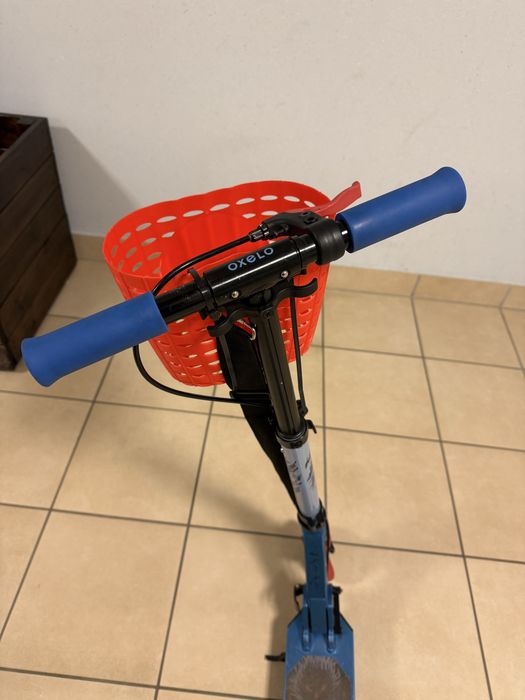 Hulajnoga dla dzieci Mid 5 Oxelo z hamulcem ręcznym i amortyzacją