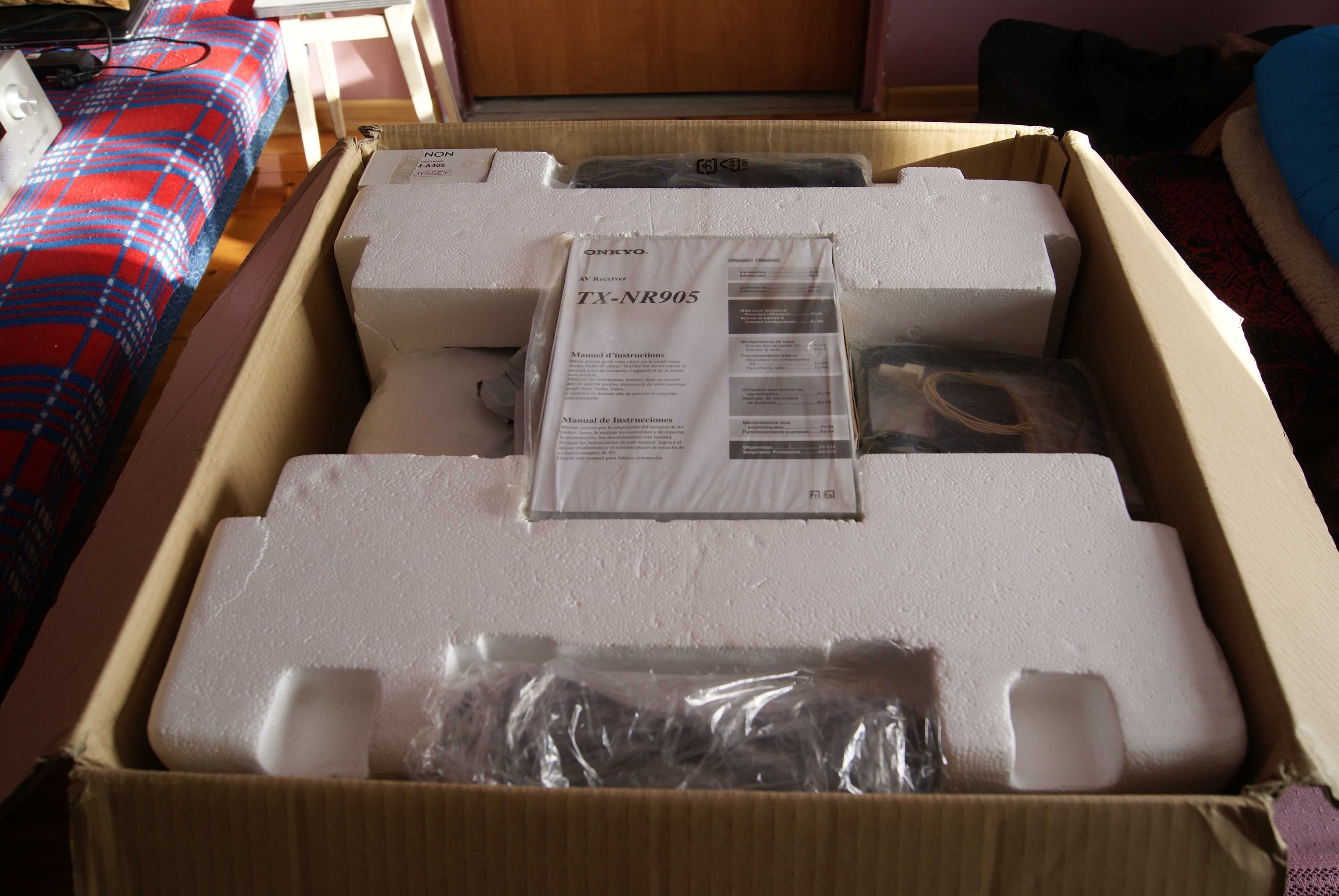 Onkyo TX NR 905 amplituner do kina domowego i stereo