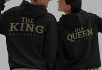 Bluza king and queen prezent walentynki dla par