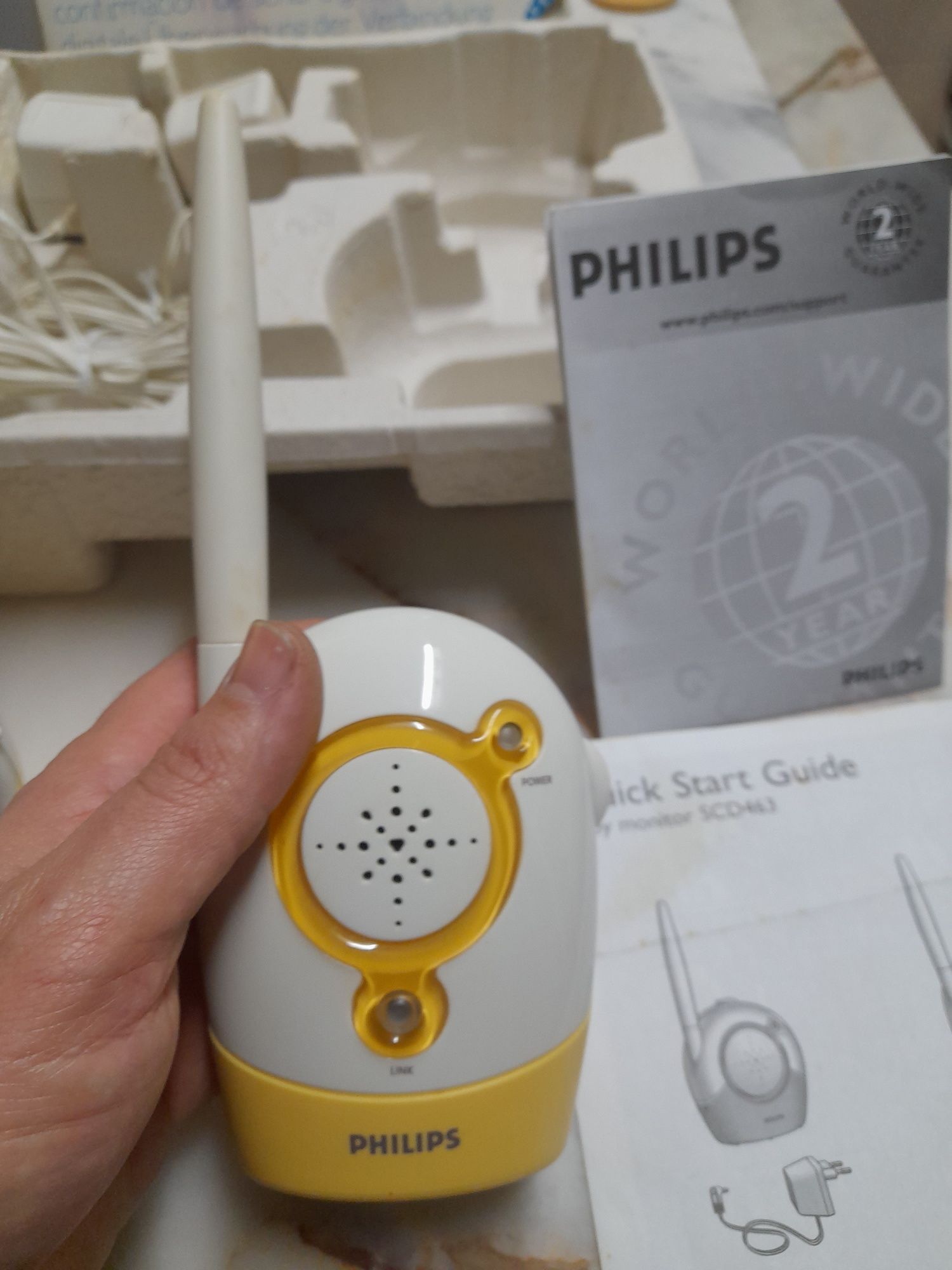 Intercomunicador para bebés Philips