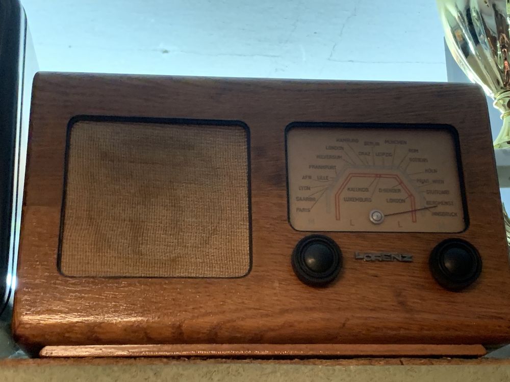 NOKTURN stare radio zabytkowe lampowe Lorenz