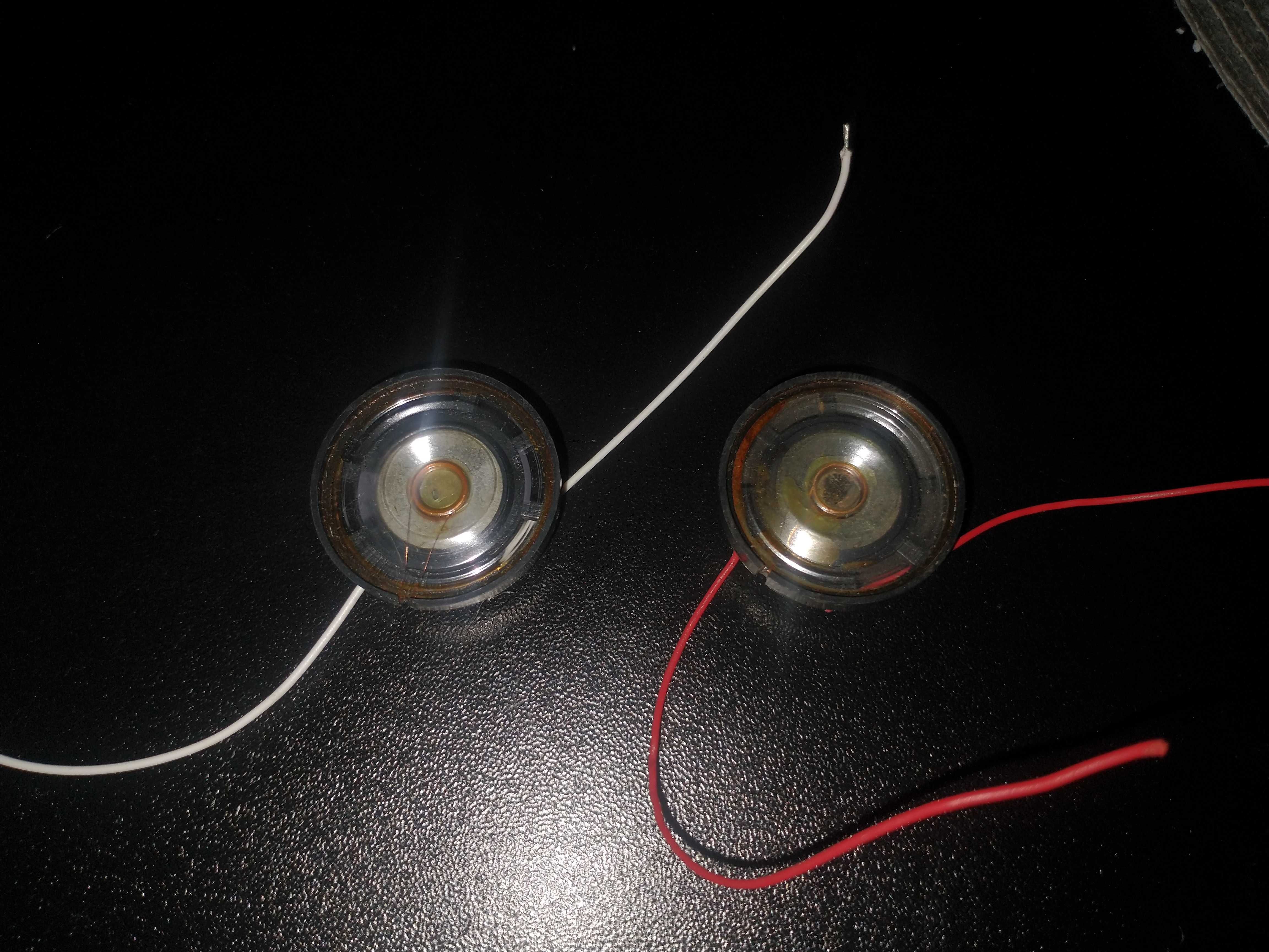 mini głośniczki 29mm  2szt