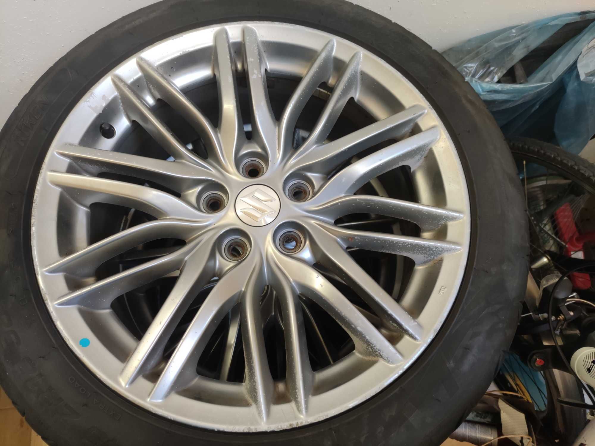 Alufelgi Suzuki Kizashi 5x114,3 18" + opony Riken 235/45 ZR18