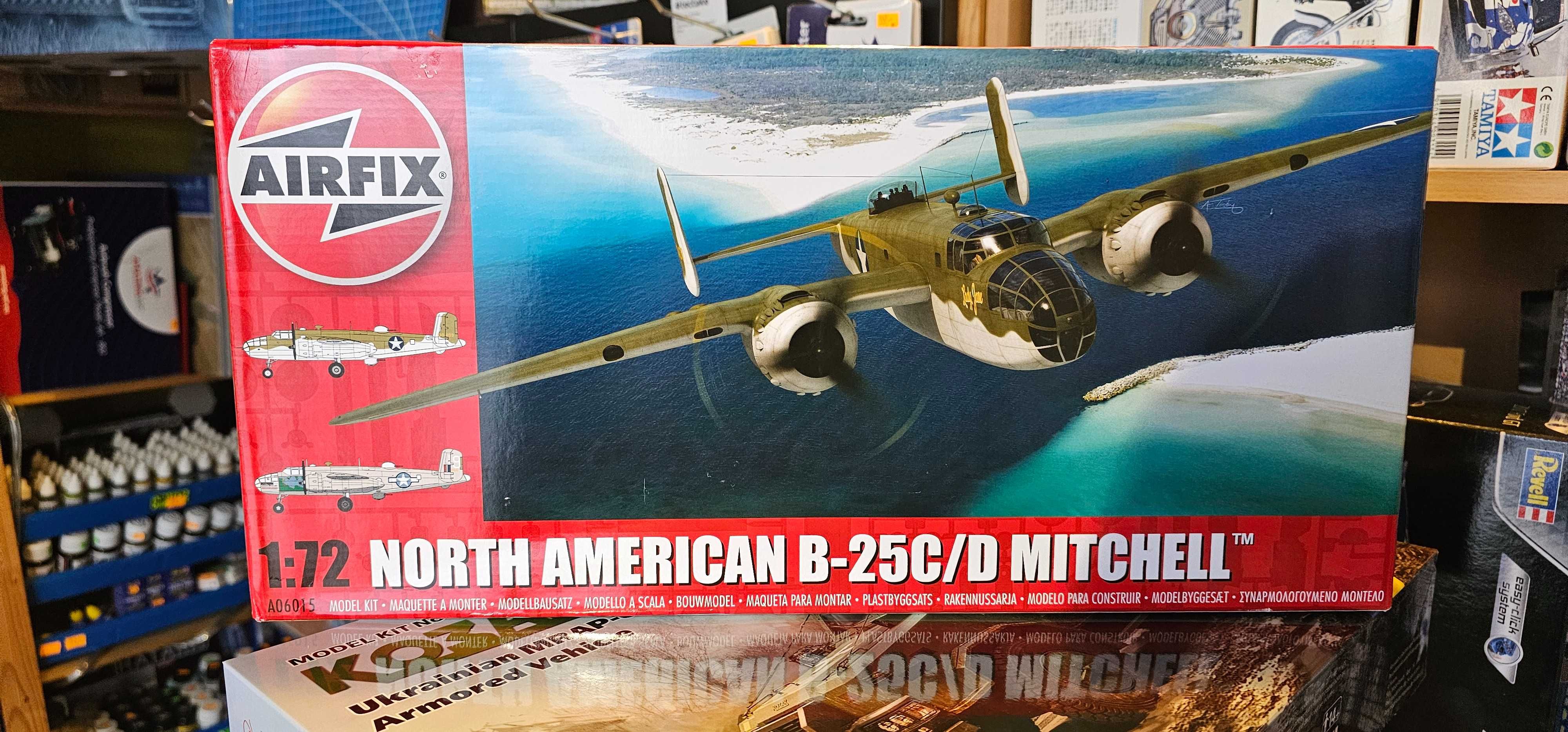Airfix 06015 North American B-25C/D Mitchell sklep Planeta Płock