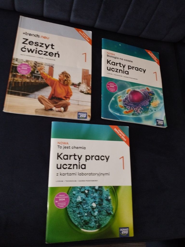 Ćwiczenia do 1 klasy liceum z nowej ery