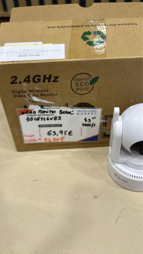 Câmera sem fios bebé