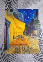 Puzzle 1500 elementów - Taras kawiarni w nocy - van Gogh