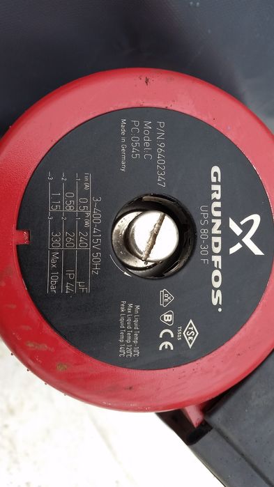 Pompa Grundfos UPS 80-30/F używana z gwarancją