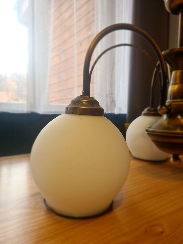 Lampa wisząca, kinkiet, komplet 4 lamp