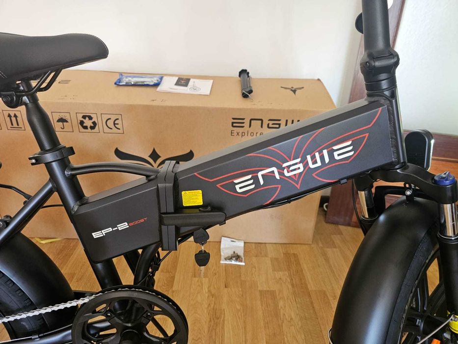 Bicicleta Elétrica Engwe EP2 Boost Nova Dobrável - Pouco uso