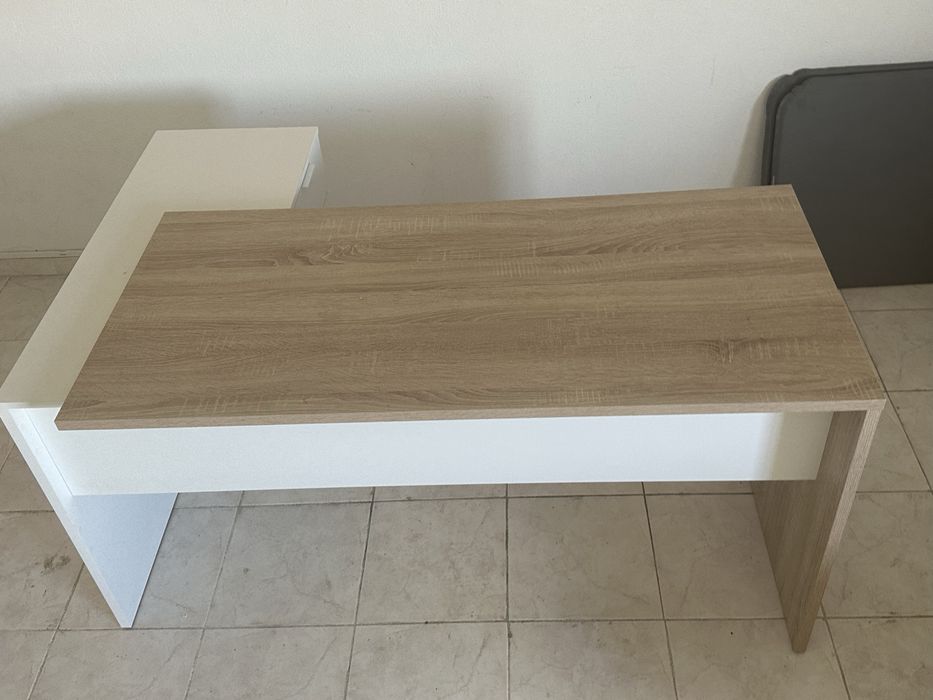 Mesa secretária com arrumação office nova