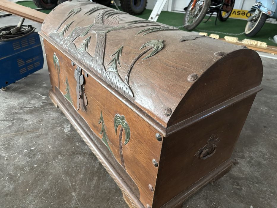 Arca/bau antiga/retro