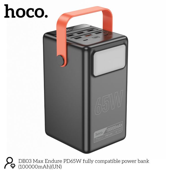 Павербанк для Starlink mini та ноутбука 100000mAh 65W