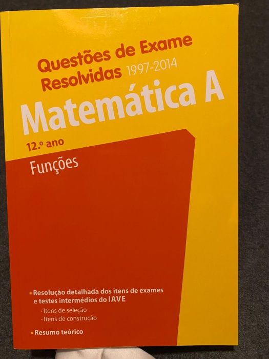 Matemática A - Livro de Preparação para Exame Nacional 12º ano