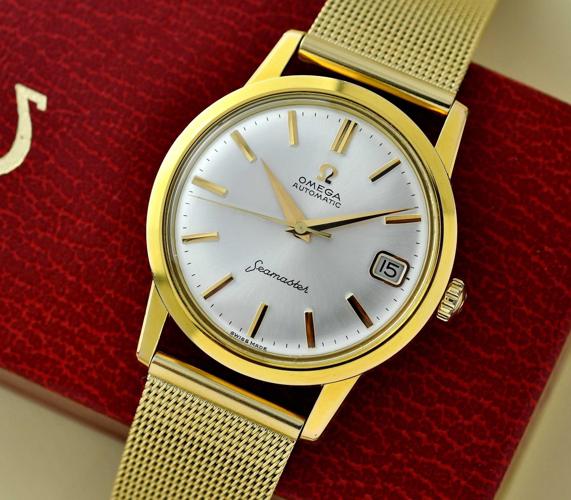 Zegarek Omega Seamaster Automatic z 62r - 34mm - Pudełko - Vintage