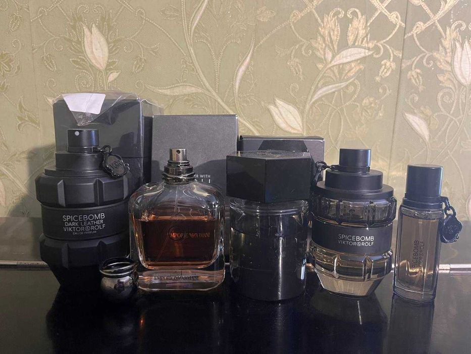 Yves Saint Laurent La Nuit de L'Homme Armani Emporio Stronger With You