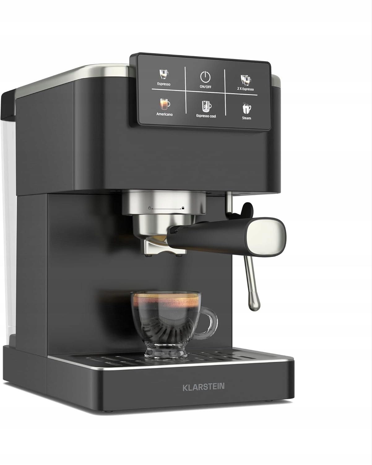 Кофемашина SteelPresso Touch, сенсорний екран, 20 бар 1350W(Нiмеччина)