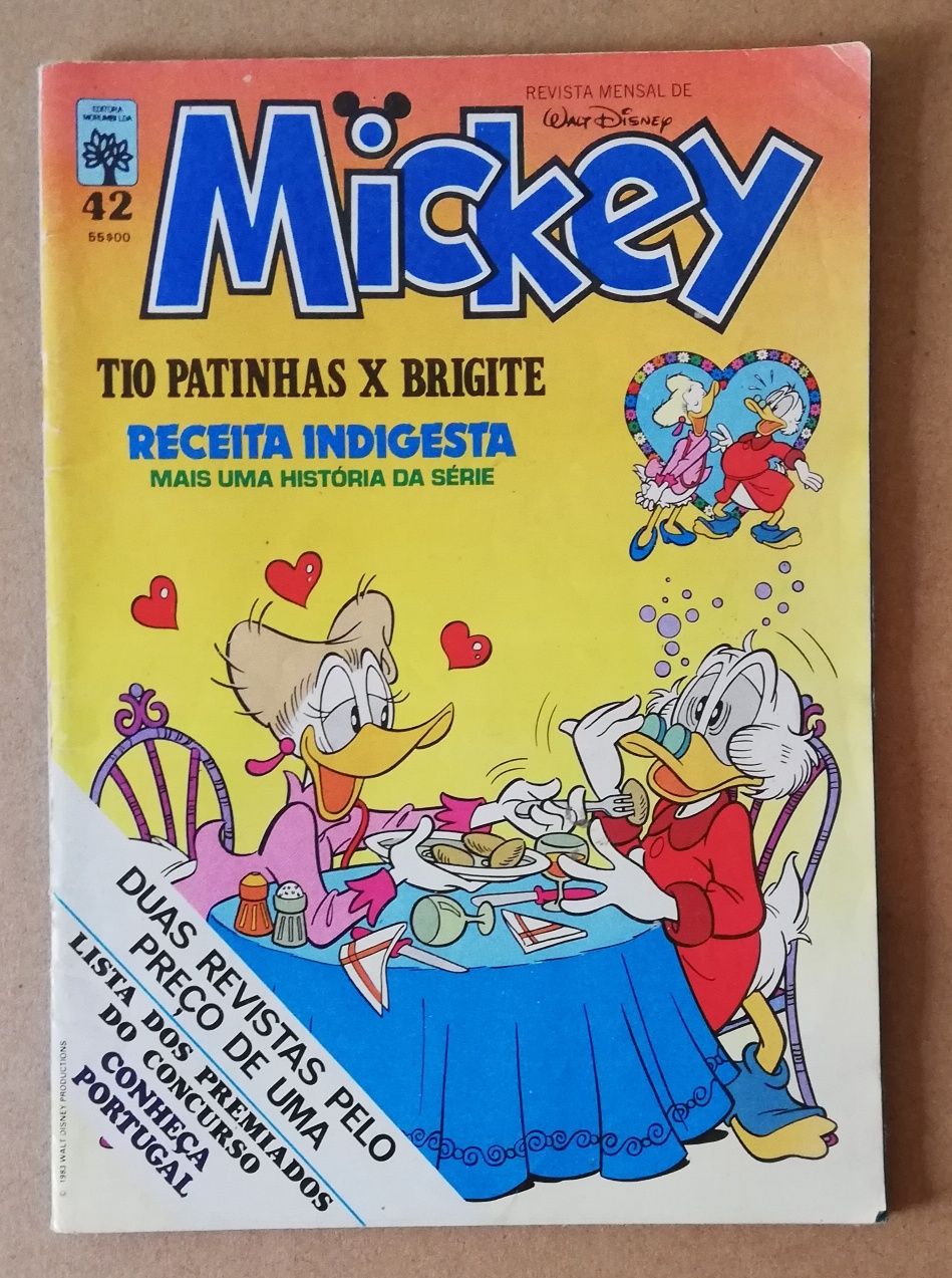 Zé Carioca, Mickey e Os Flintstones