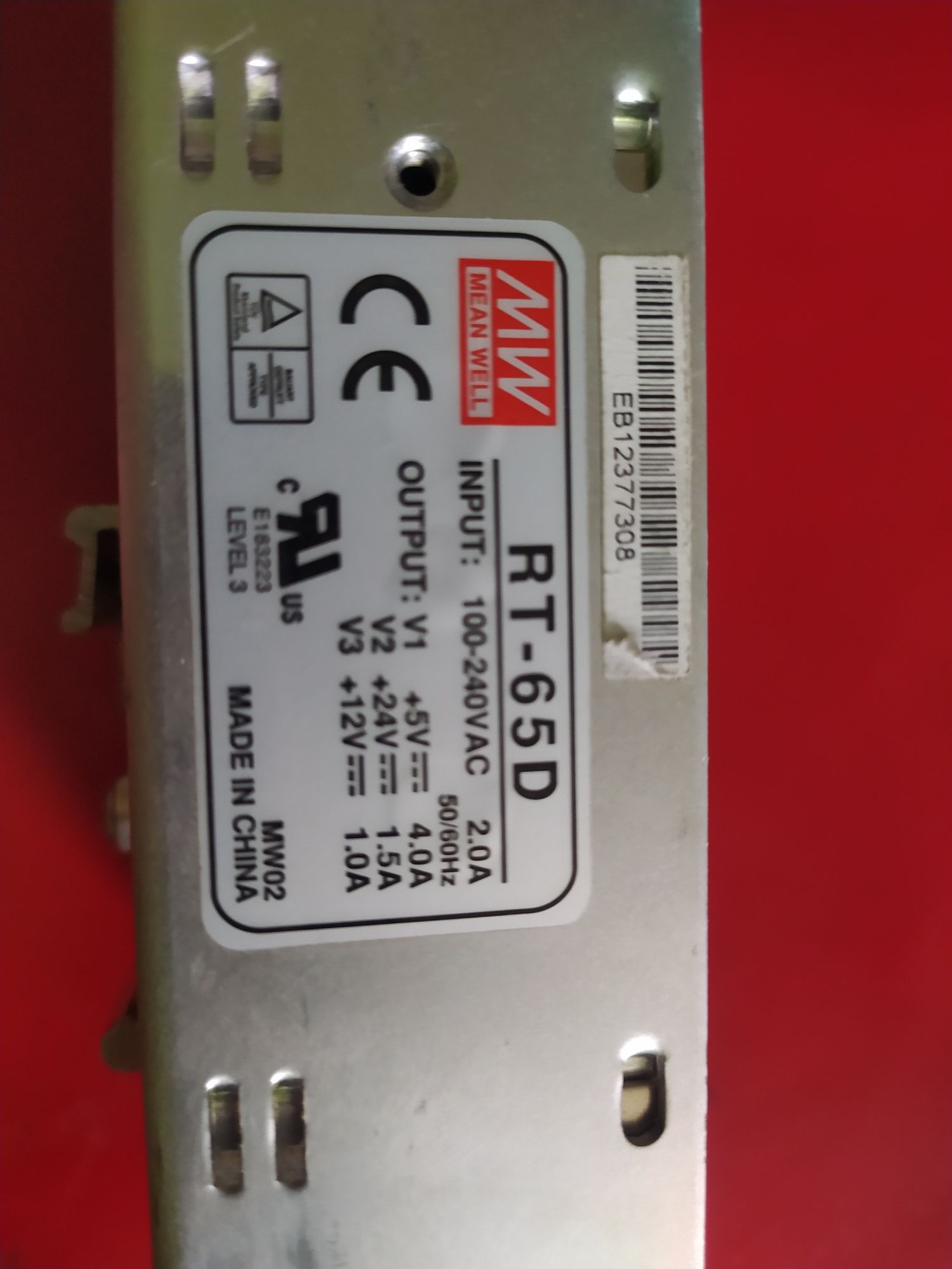Zasilacz impulsowy Mean Well model RT-65D