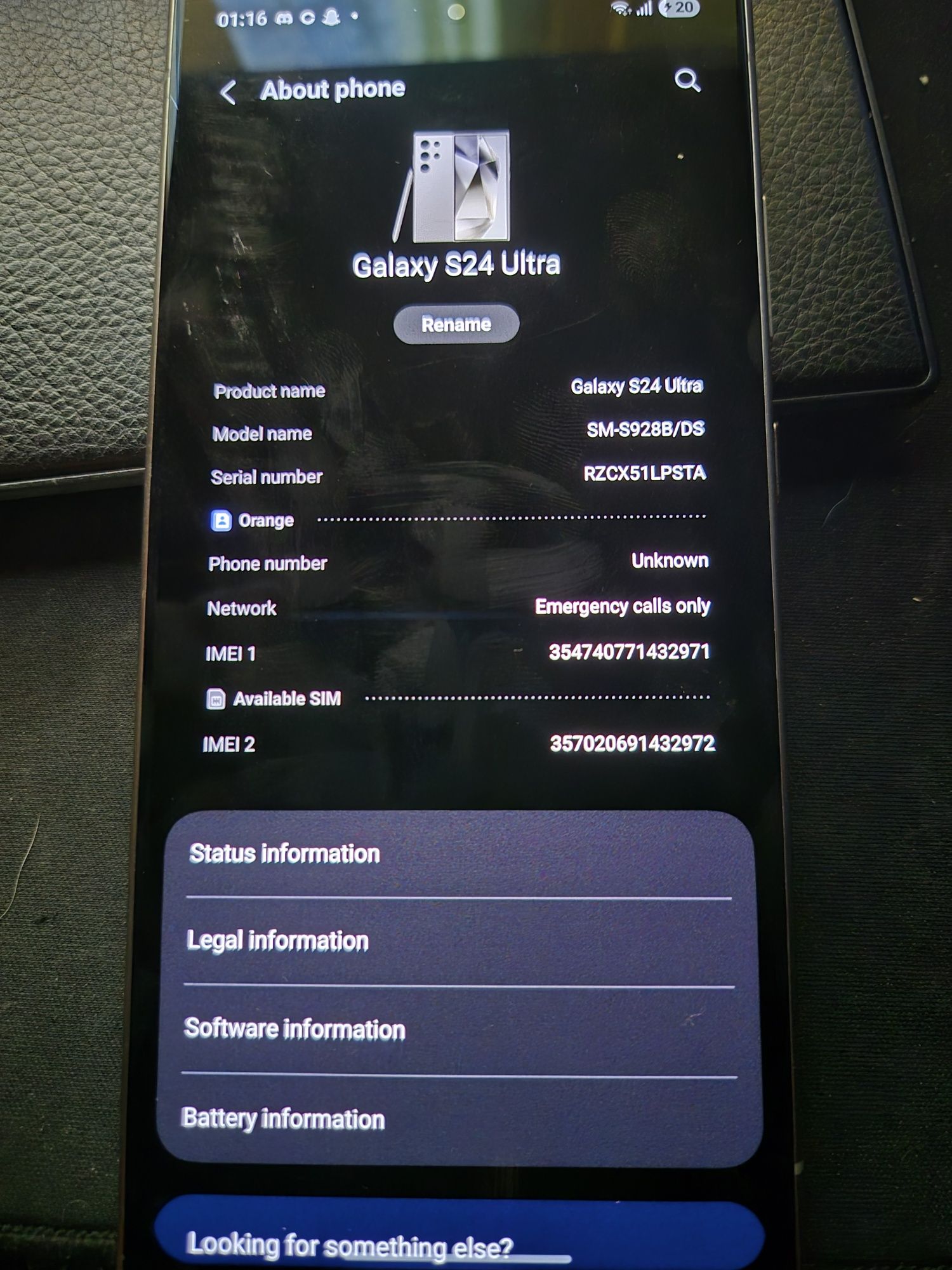 Samsung Galaxy S24 Ultra 256gb