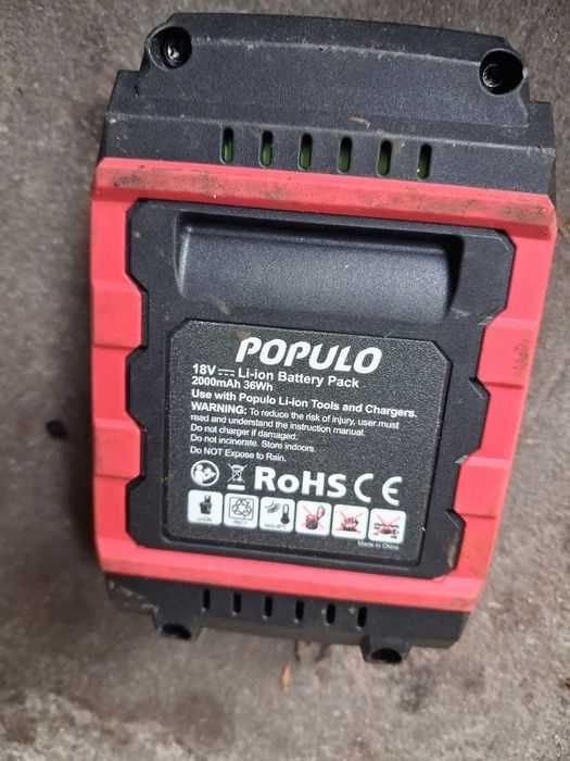 Udrożniacz przepychacz do rur akumulatorowy Populo 18V CDAL-2004