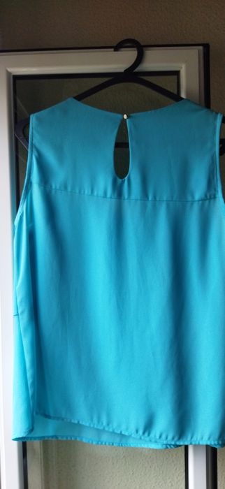 Blusa turquesa Ferrache M 3 euros