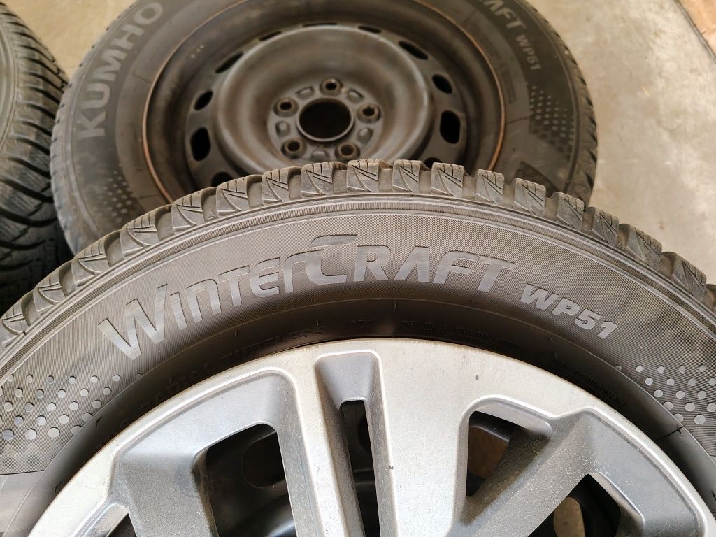 Całe koła 215/65/16 5x114,3 Zimowe Renault Dacia