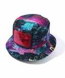 Оригинал панама Bape  Neon Tokyo  Bucket Hat SS20