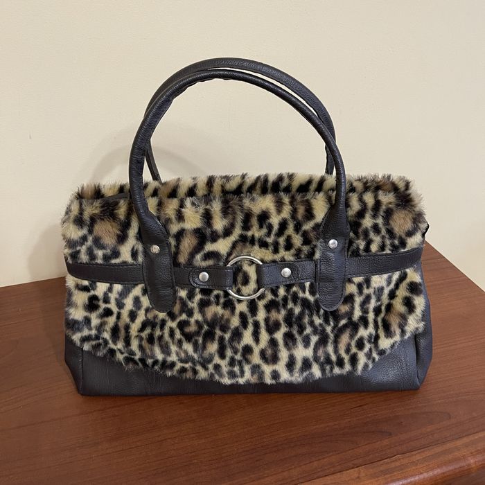 Леопардова жіноча сумка
