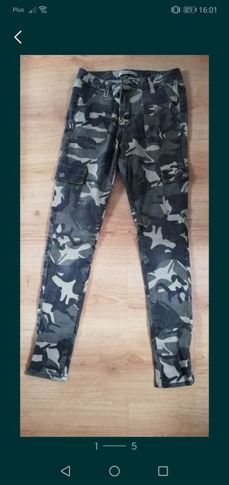 Spodnie moro oliwkowe