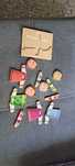Gra ukladanka puzzle drewniana sorter Masza