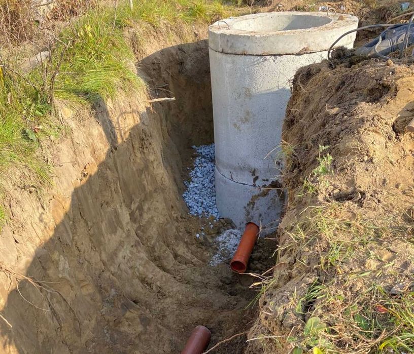 Монтаж септиків під ключ Автономна каналізація Встановлення біосептика