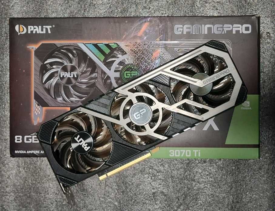 Palit NVIDIA GeForce RTX 3070 Ti 8 GB GDDR6X karta graficzna