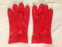Перчатки резиновые маслостойкие красные, 27см «Technics»