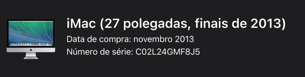 iMac 27 (2013) Quad Core i5 - 16gb - HD 500gb