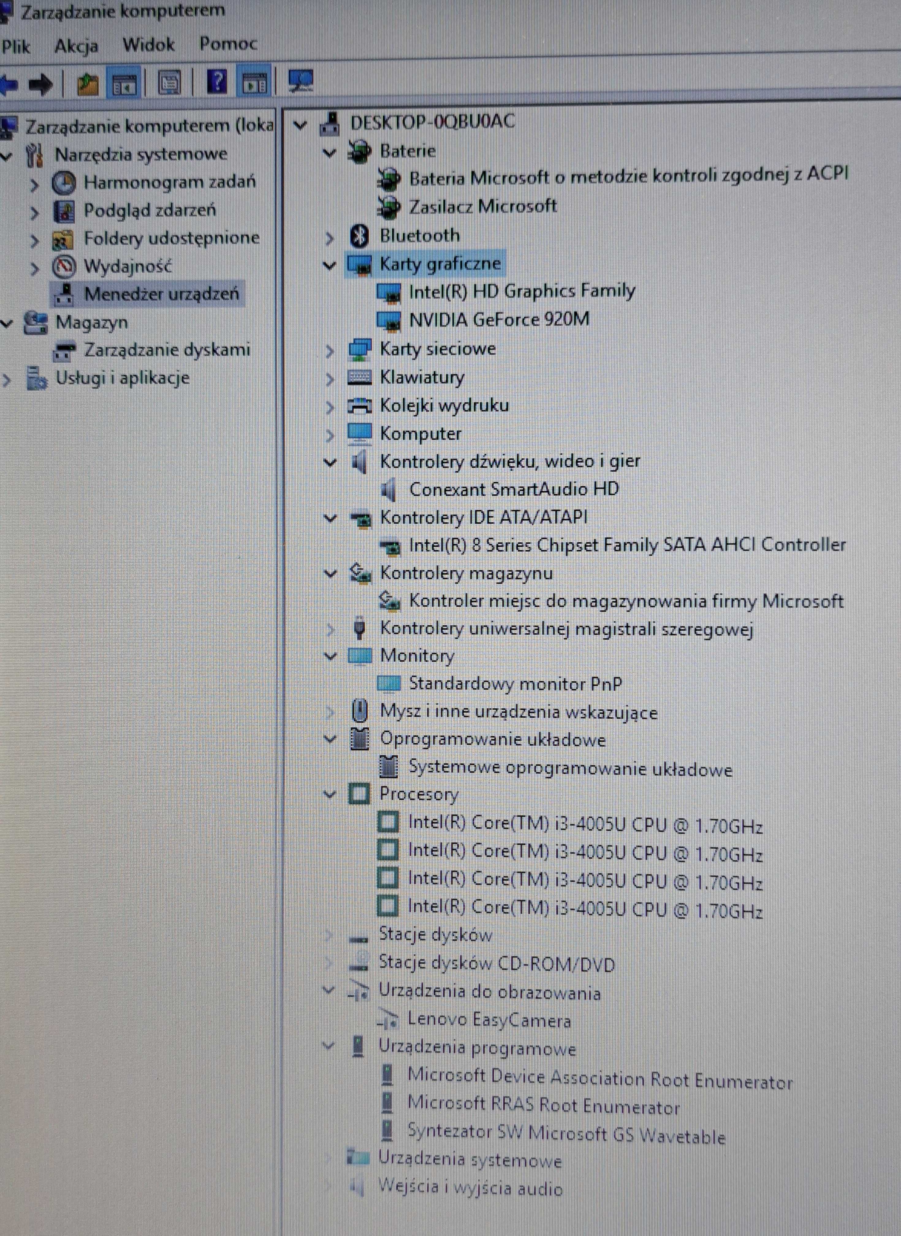 Lenovo B70-80 i3-4005U Ram 8GB