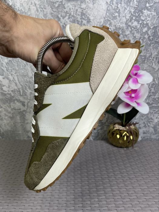 New Balance кроссовки 42 размер спортивные хаки оригинал