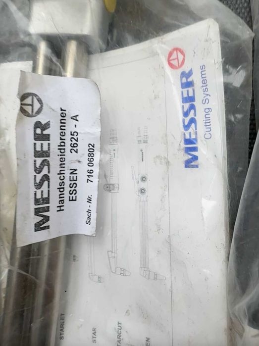 Palnik do ciecia Messer Essen 2625  Nowy Cena Sklepowa 1400zl